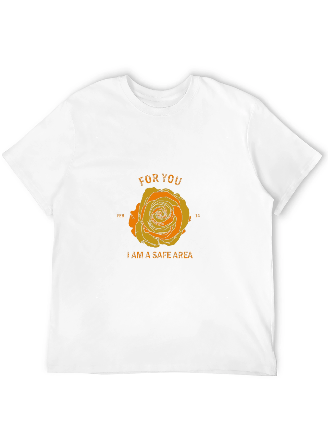 Safe Area Rose Graphic T-Shirt