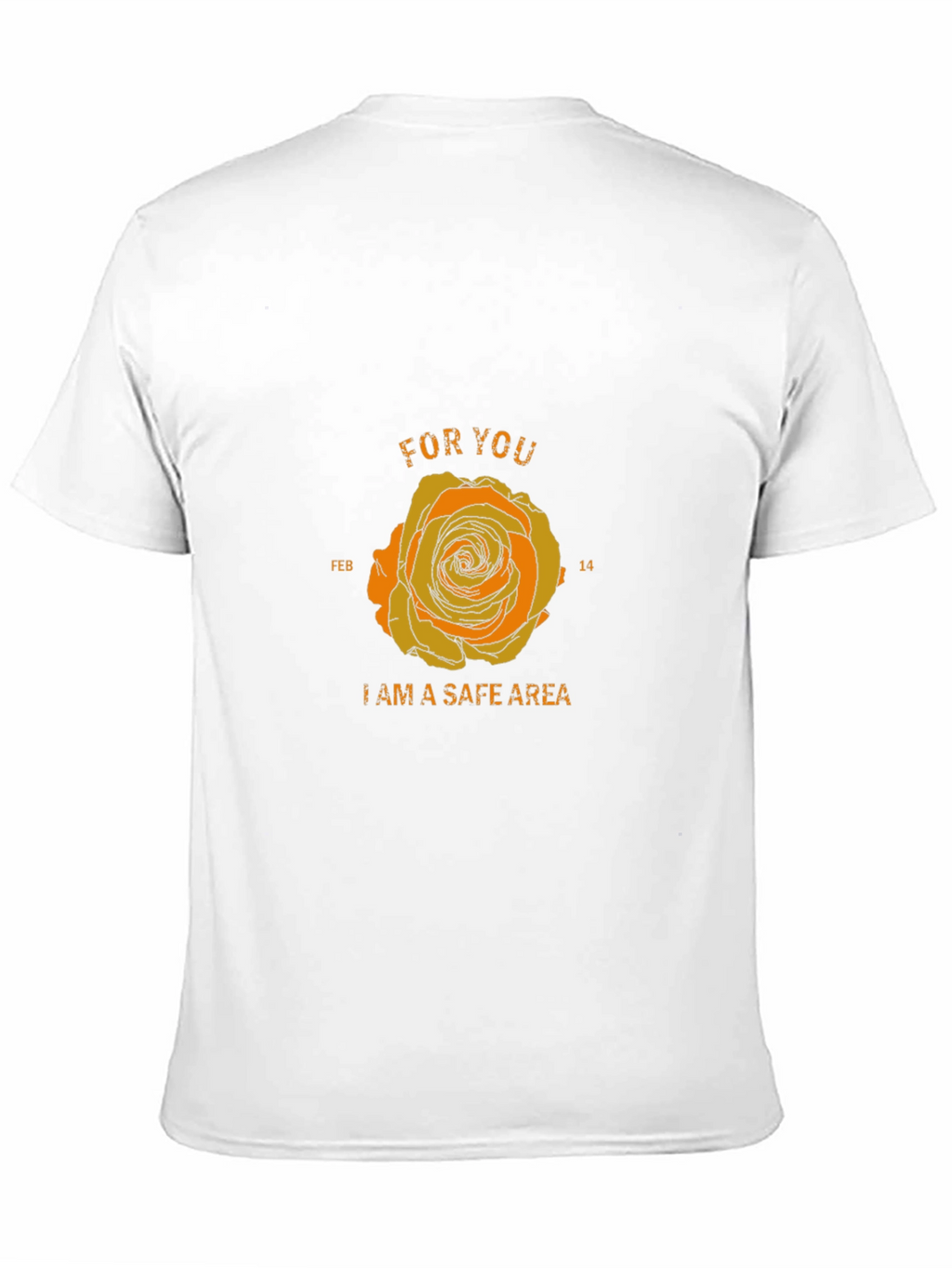 Safe Area Rose Graphic T-Shirt