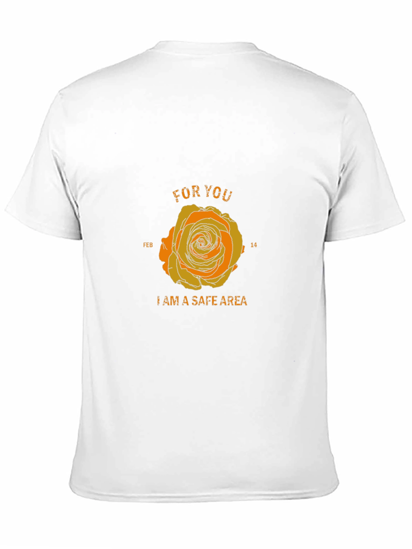 Safe Area Rose Graphic T-Shirt
