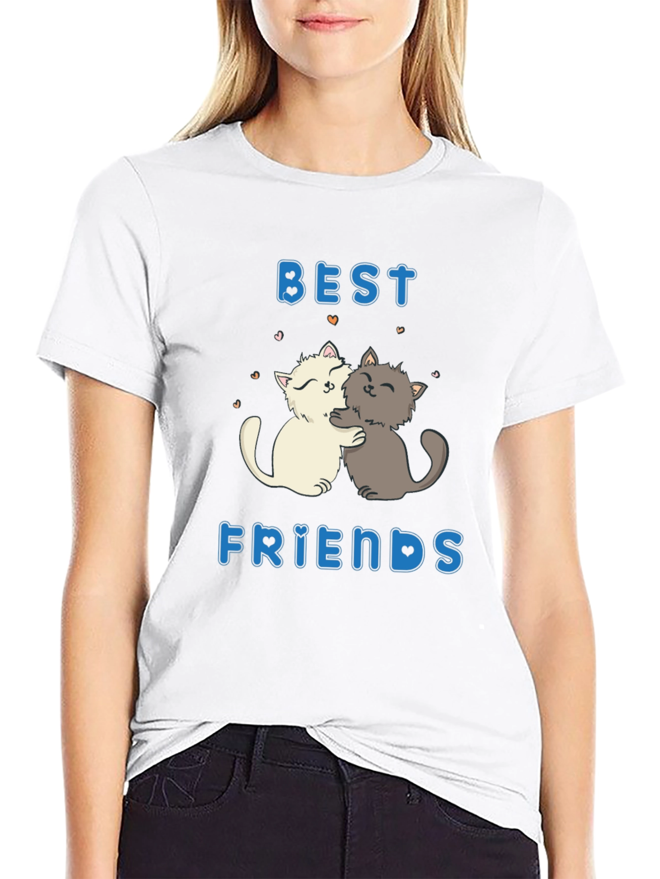 Best Friends Cat T-Shirt - Cute & Comfy