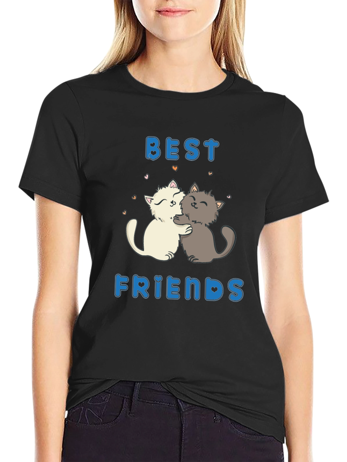 Best Friends Cat T-Shirt - Cute & Comfy