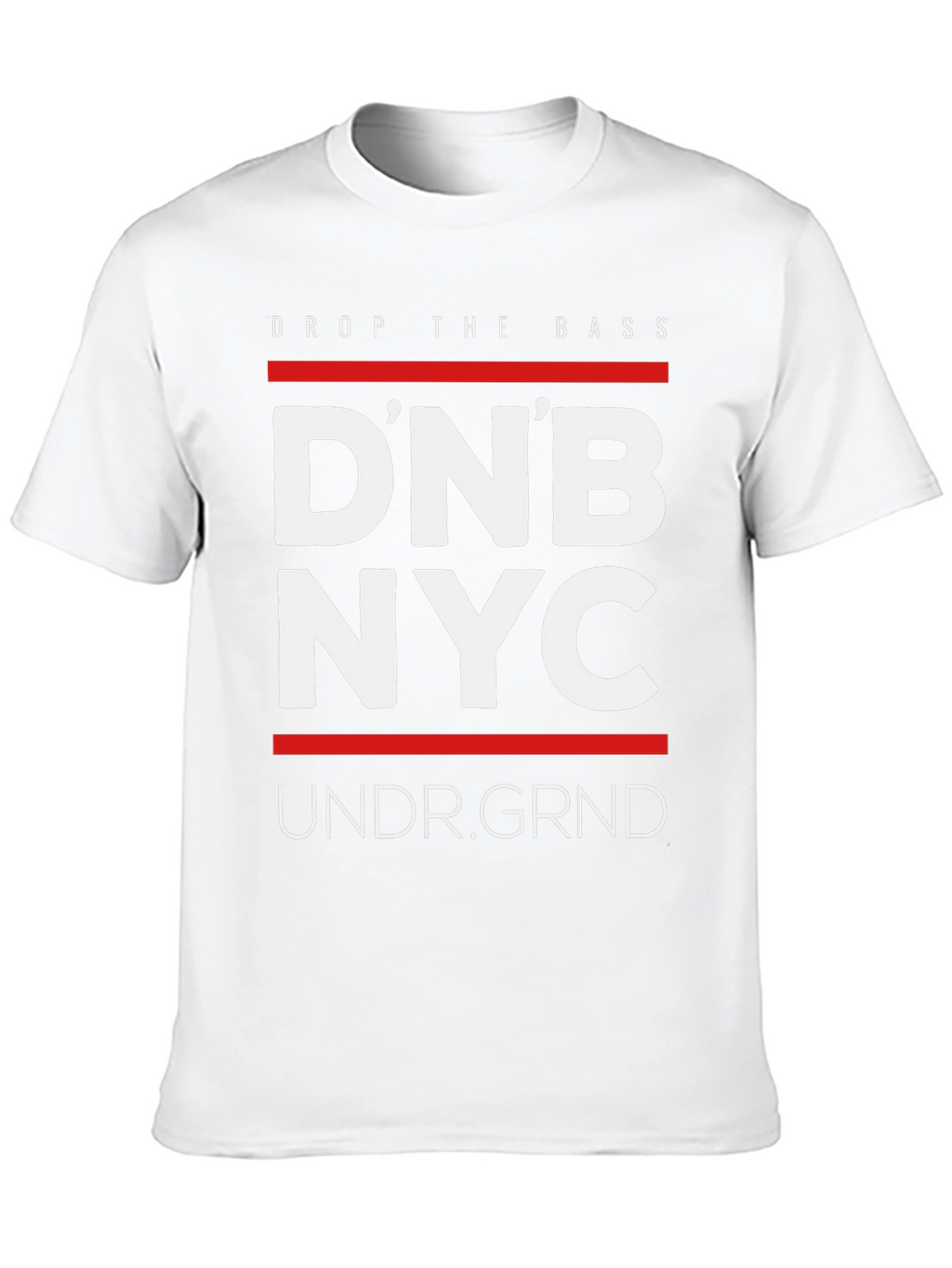 DNB NYC Mens Black Graphic T-Shirt