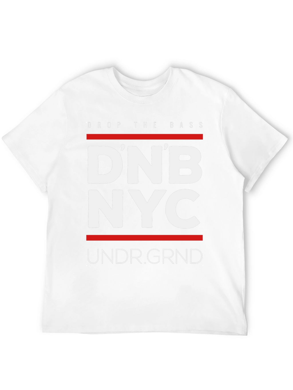 DNB NYC Mens Black Graphic T-Shirt