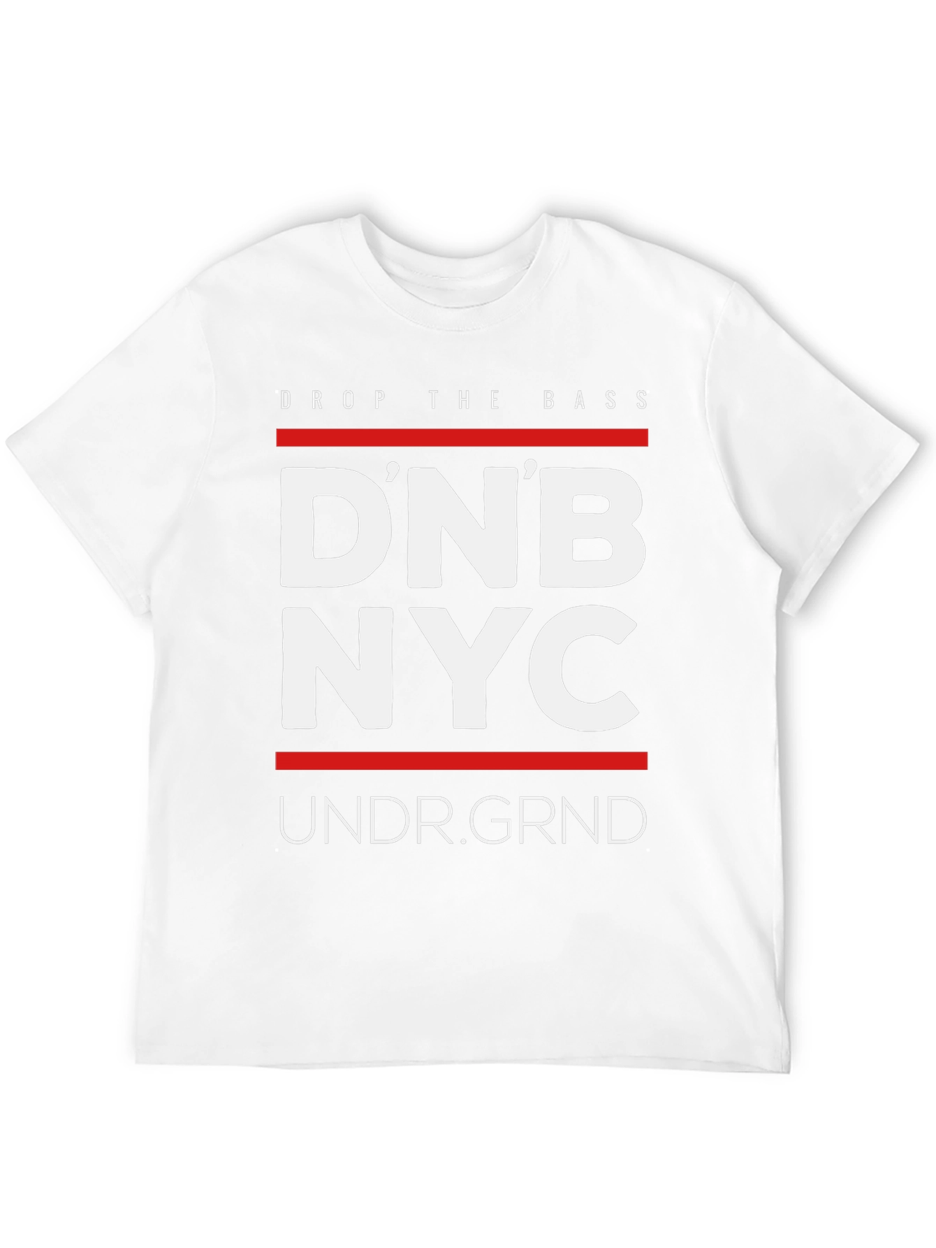 DNB NYC Mens Black Graphic T-Shirt