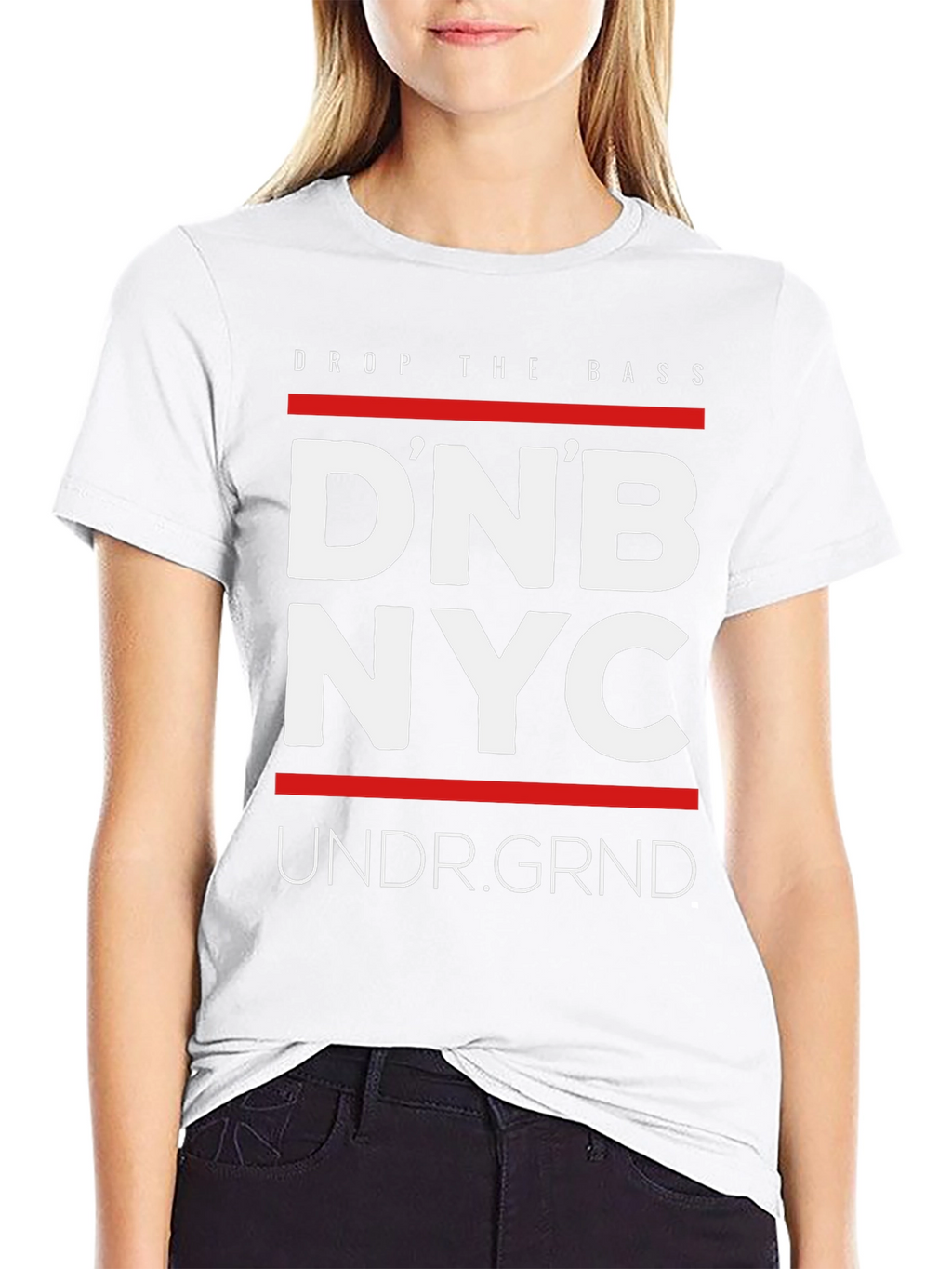 DNB NYC Mens Black Graphic T-Shirt