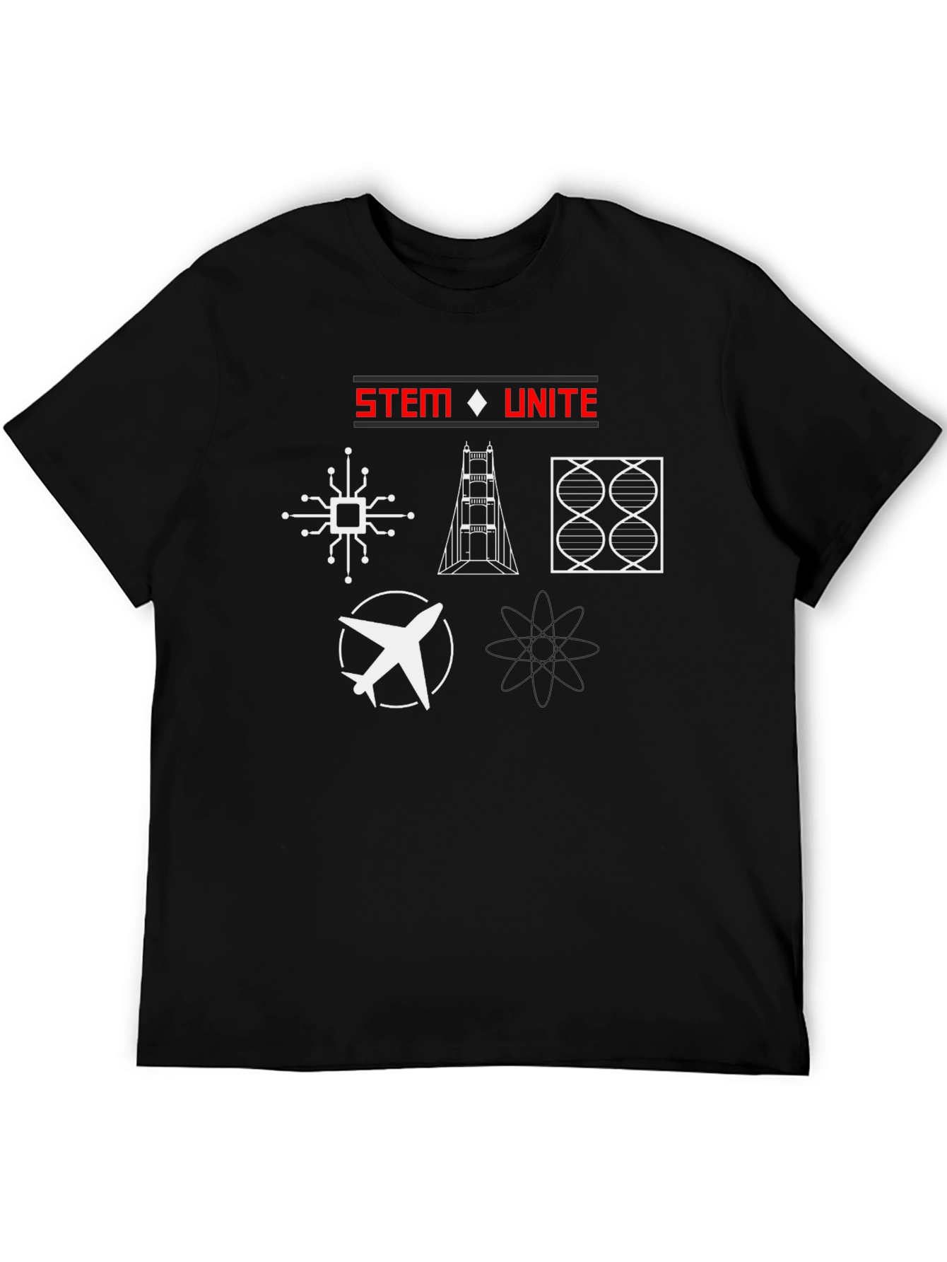 STEM Unite Graphic Tee - Science Education Shirt