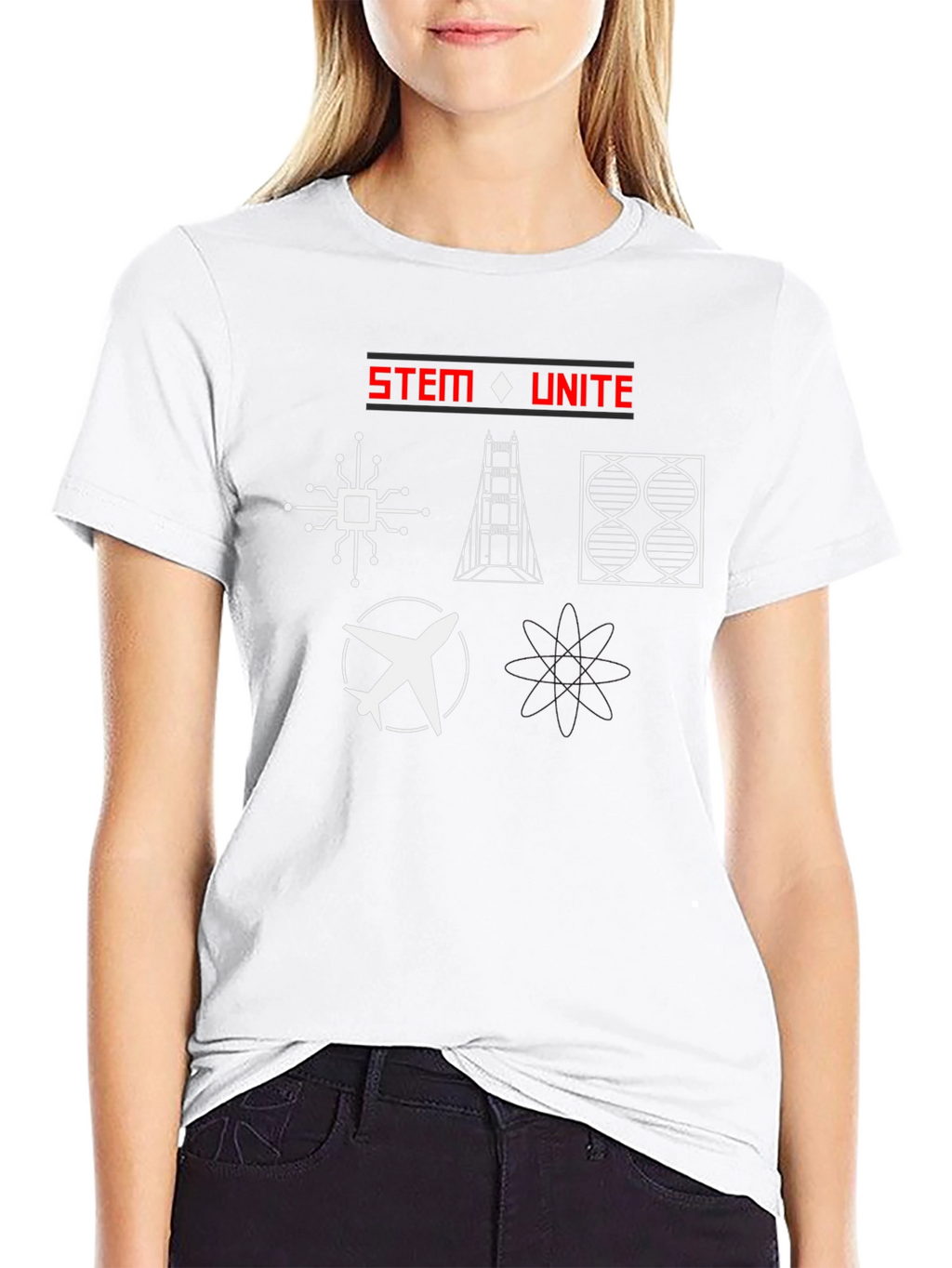 STEM Unite Graphic Tee - Science Education Shirt