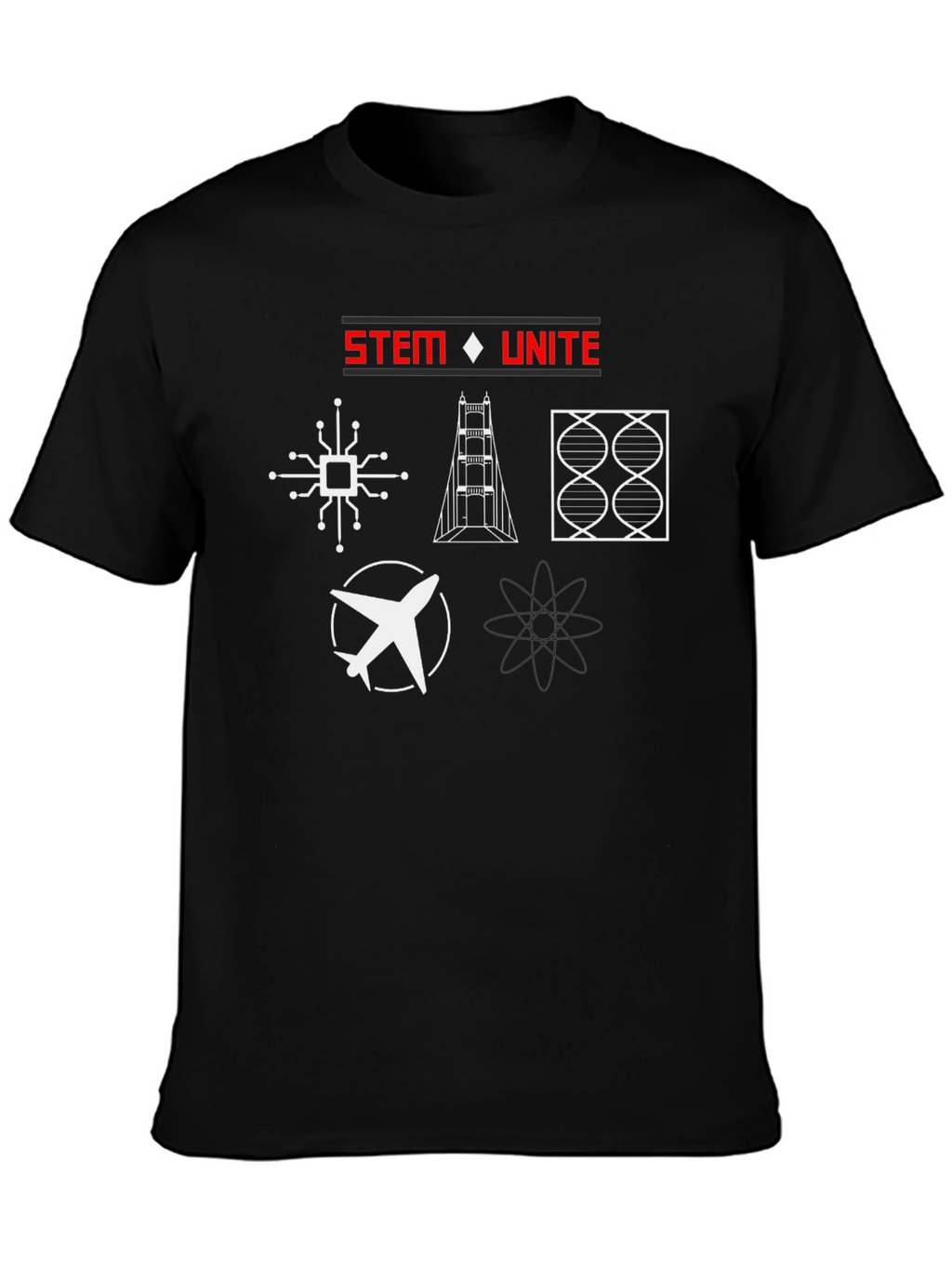STEM Unite Graphic Tee - Science Education Shirt
