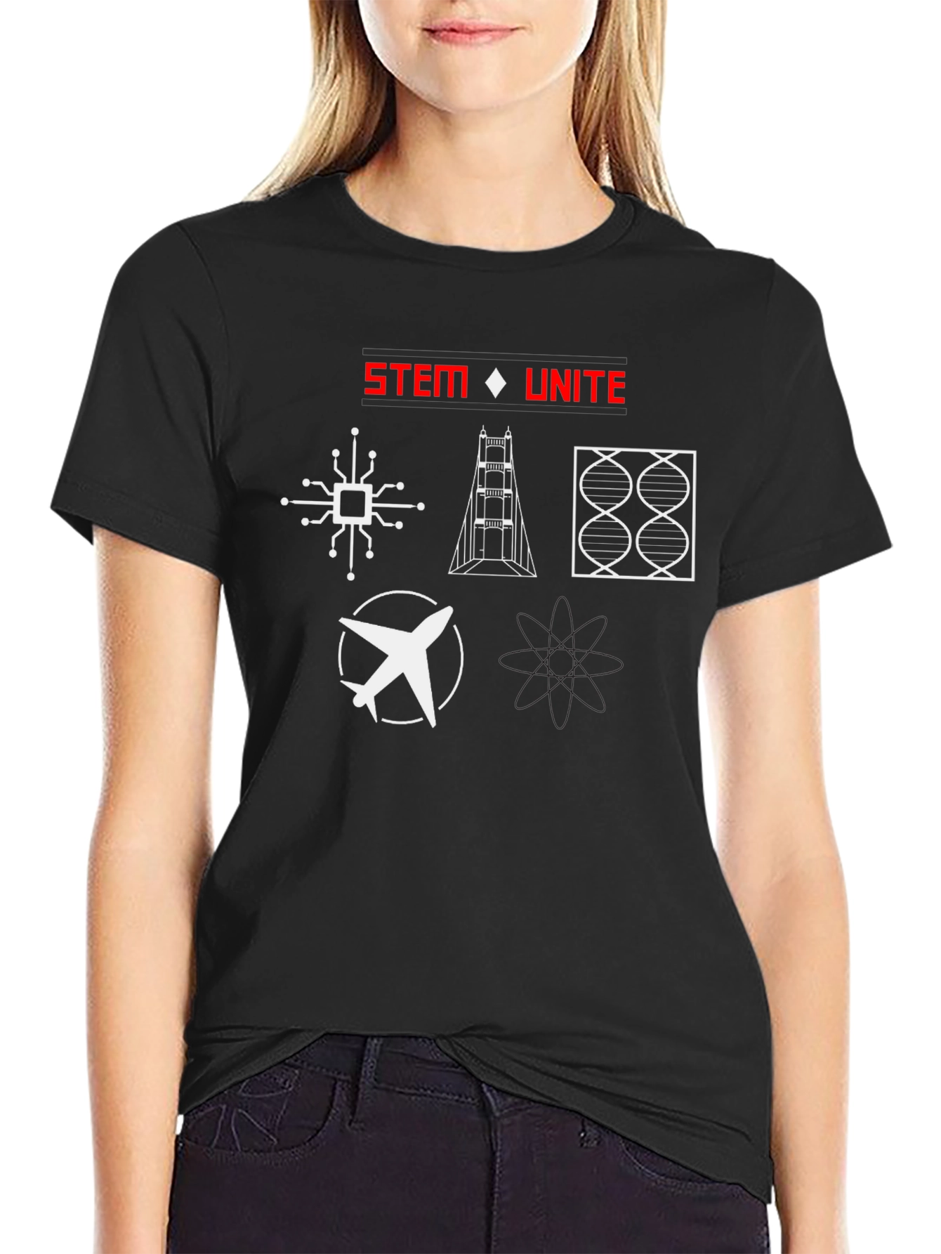 STEM Unite Graphic Tee - Science Education Shirt
