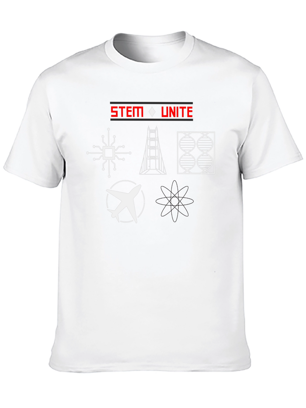 STEM Unite Graphic Tee - Science Education Shirt