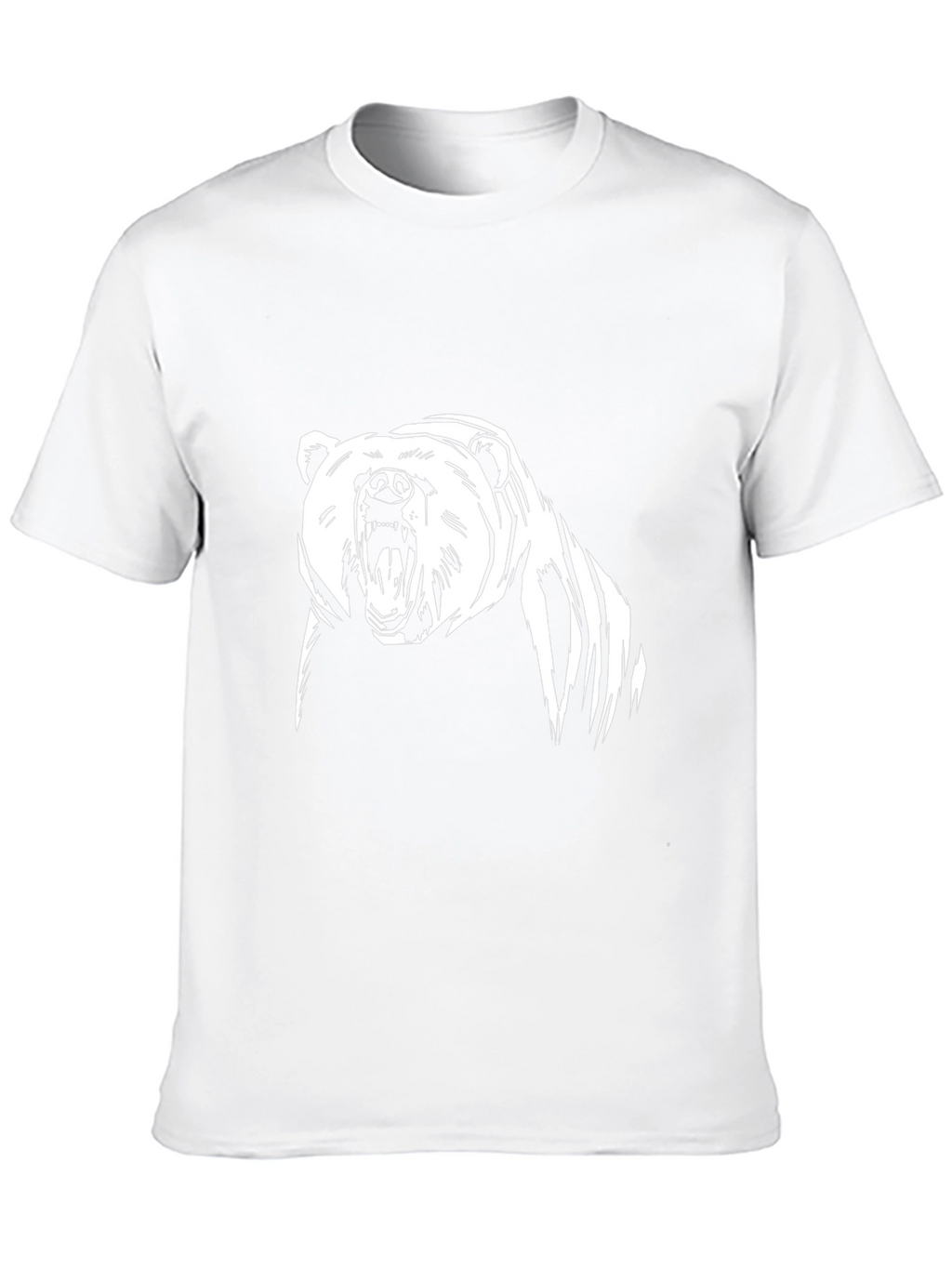 Grizzly Bear Graphic Tee - Black