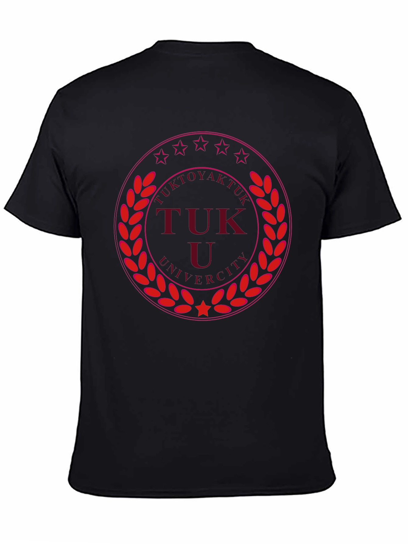 Tuktoyaktuk University Black Graphic T-Shirt