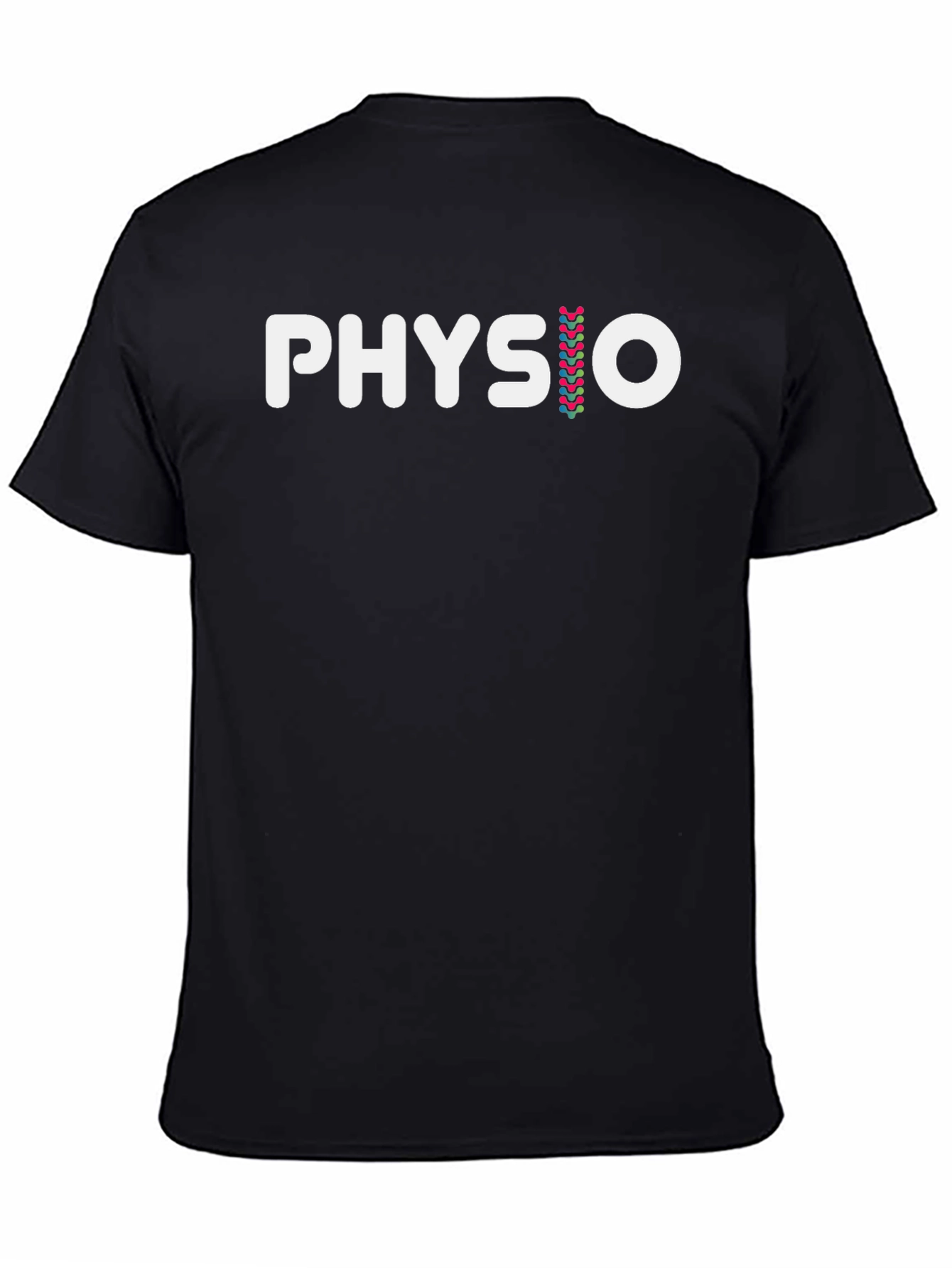 Physio Spine Graphic Tee - Black