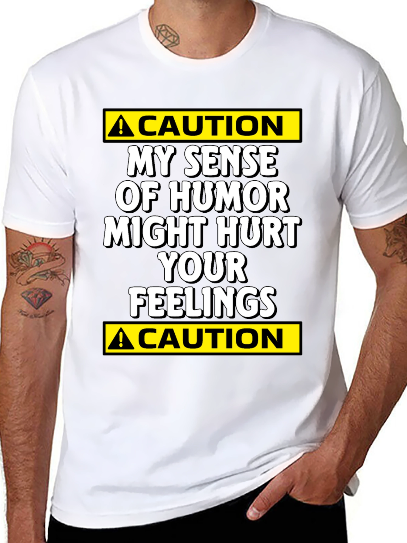 Caution: My Humor Might Hurt Your Feelings T-Shirt