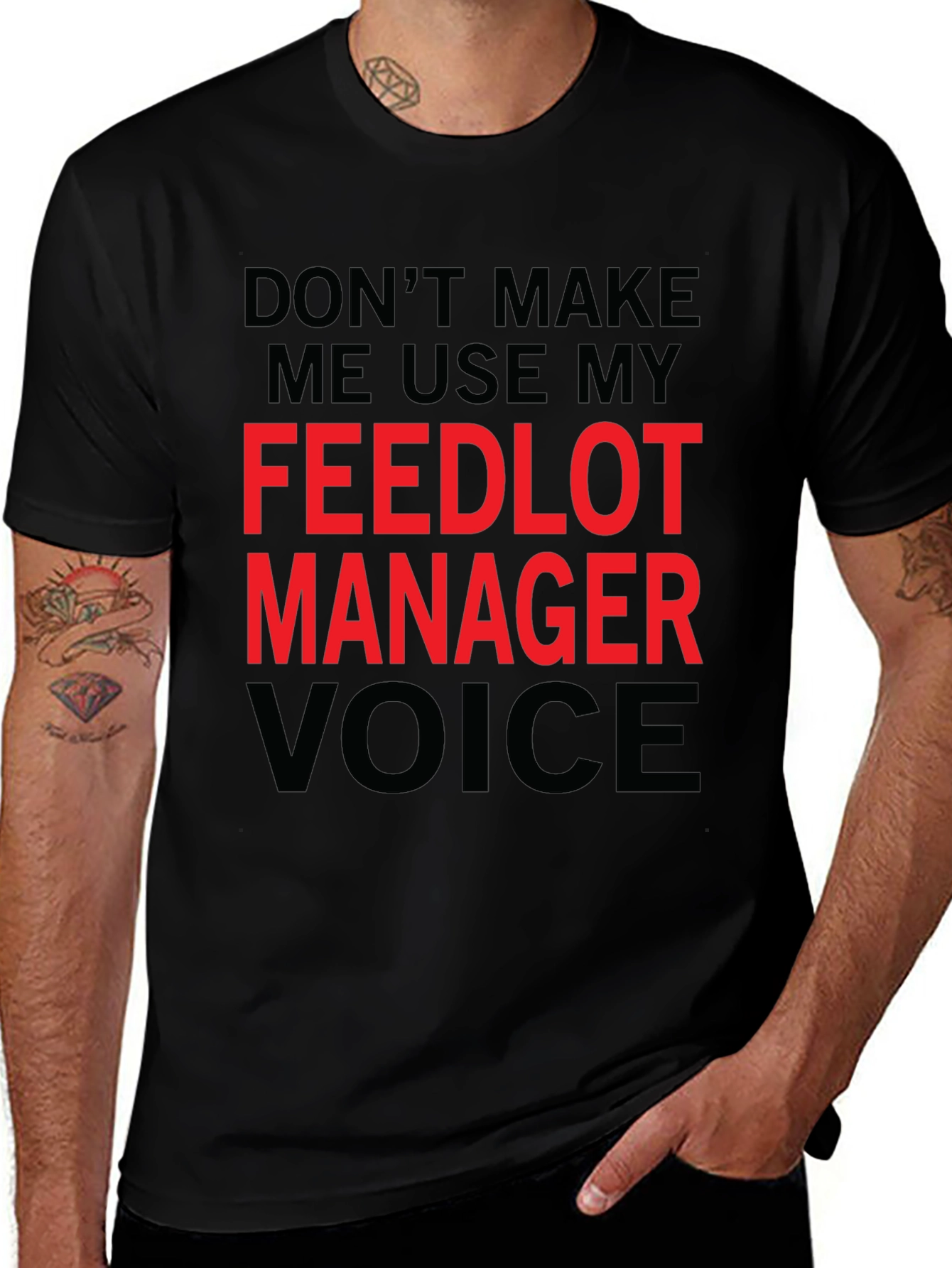 Feedlot Manager Voice T-Shirt
