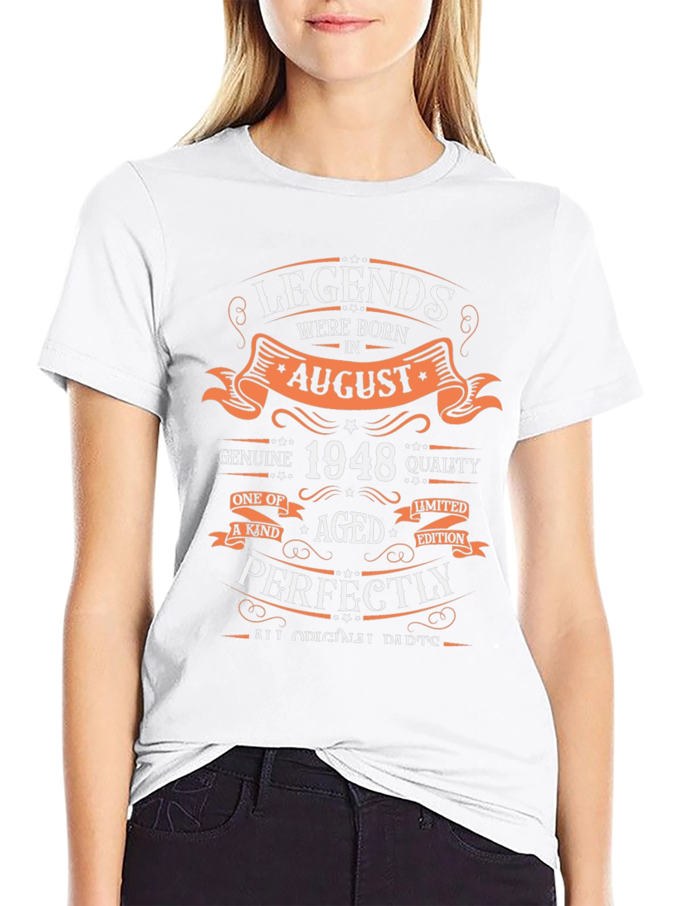 Legends Born in August 1948 T-Shirt