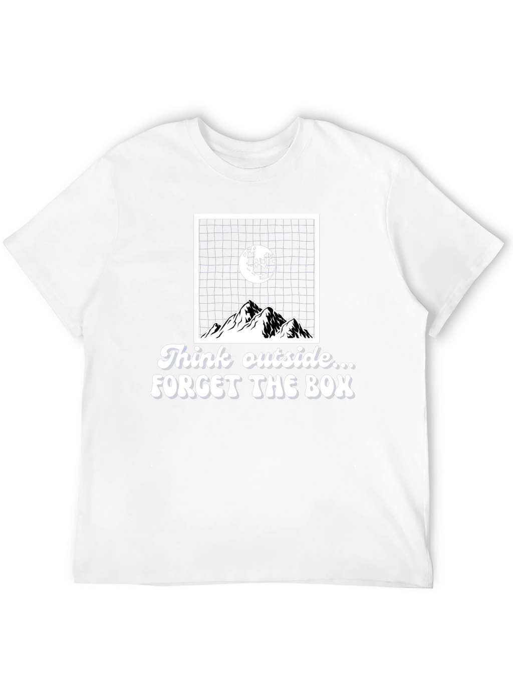 Think Outside the Box Graphic T-Shirt