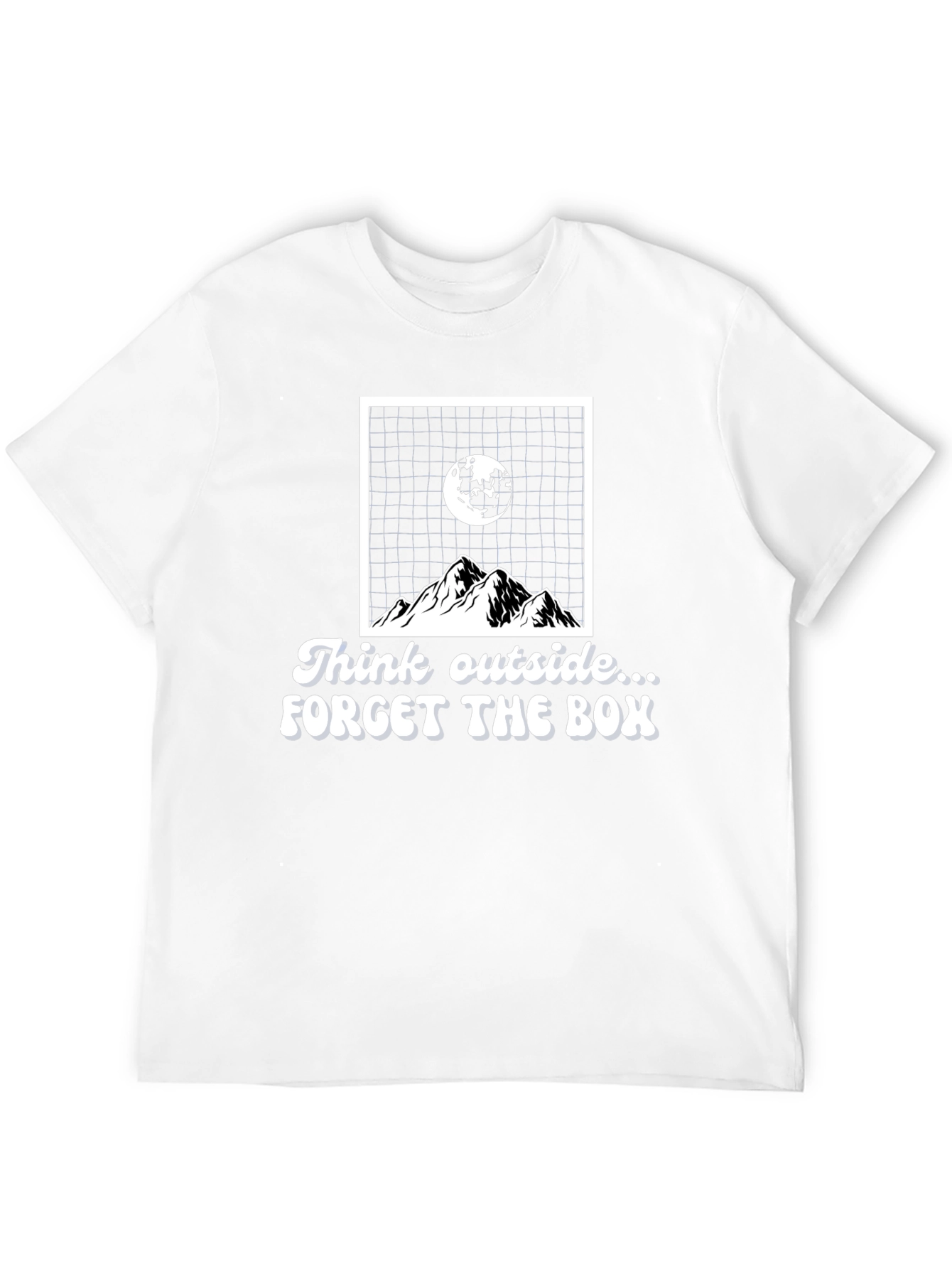 Think Outside the Box Graphic T-Shirt
