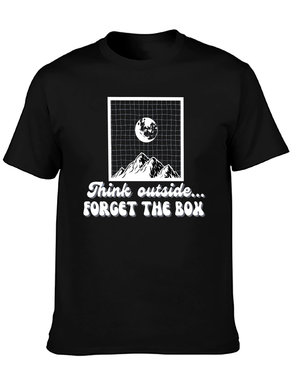 Think Outside the Box Graphic T-Shirt