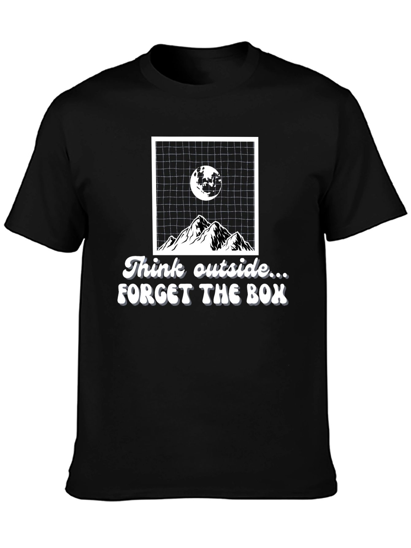 Think Outside the Box Graphic T-Shirt