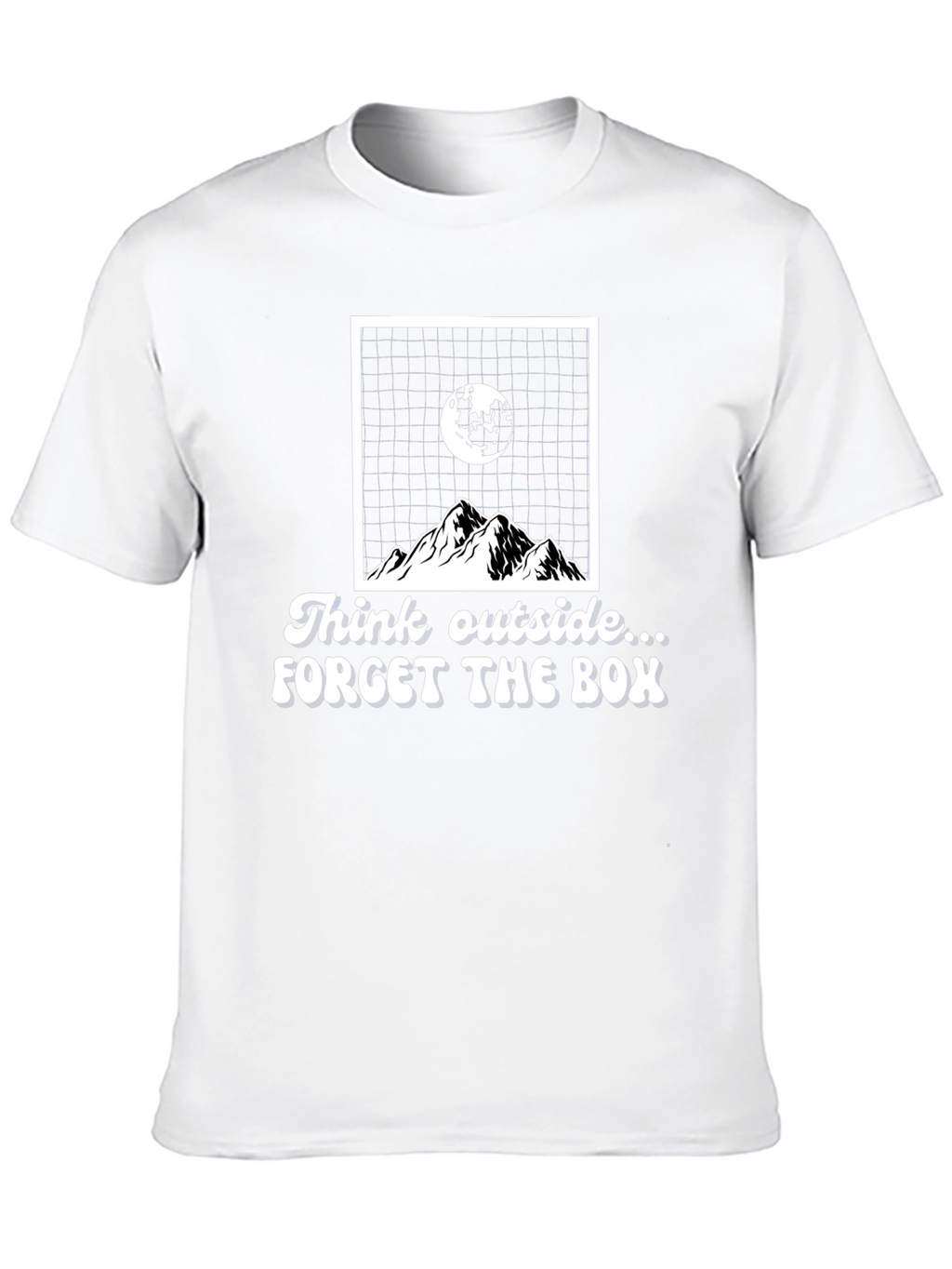 Think Outside the Box Graphic T-Shirt