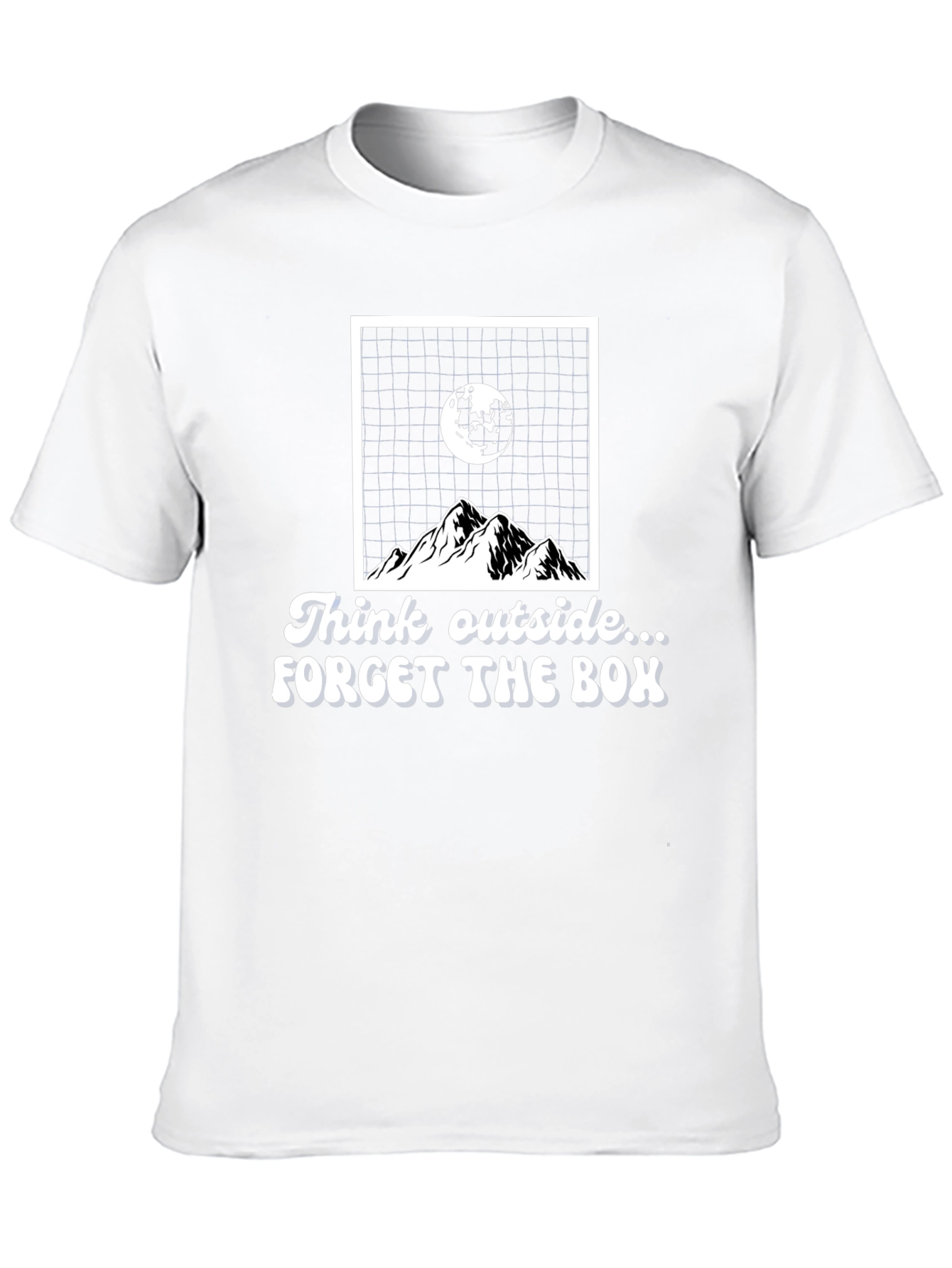 Think Outside the Box Graphic T-Shirt