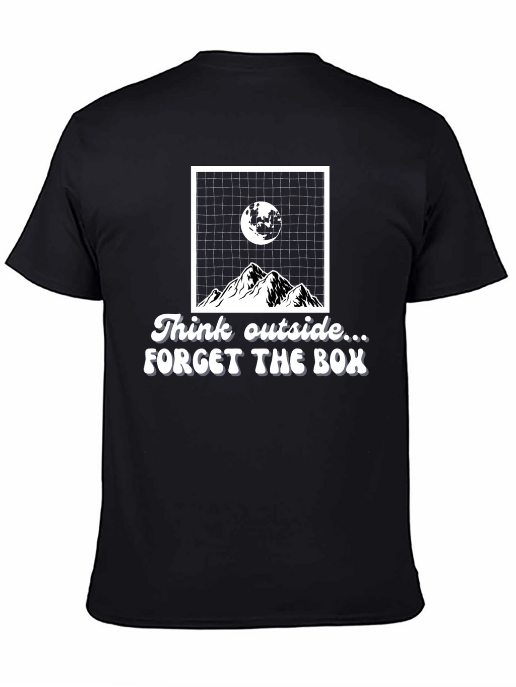 Think Outside the Box Graphic T-Shirt