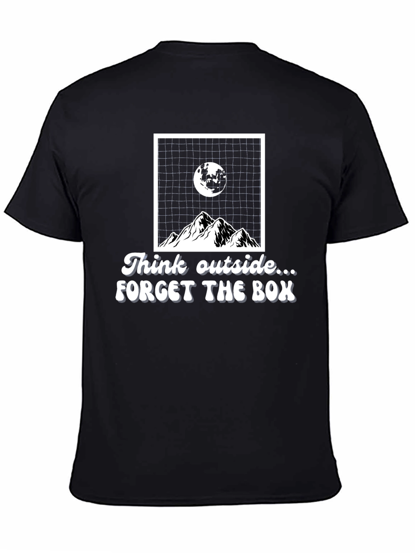 Think Outside the Box Graphic T-Shirt