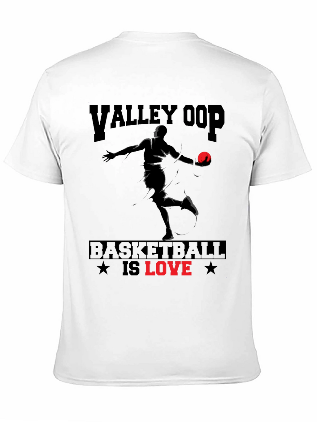 Valley Oop Basketball is Love T-Shirt