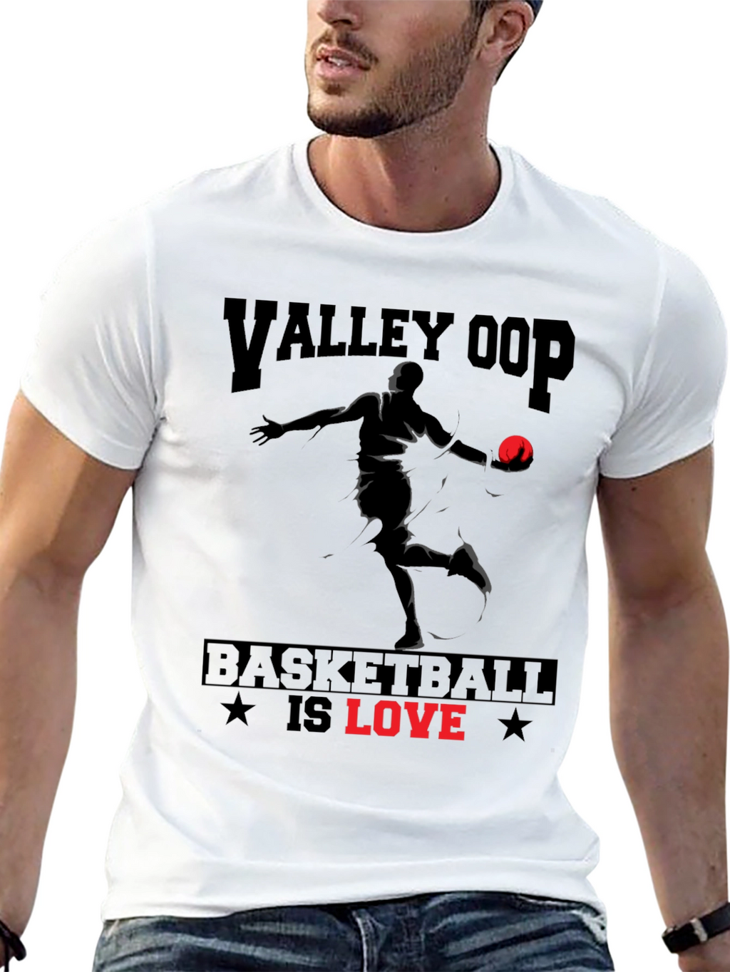Valley Oop Basketball is Love T-Shirt