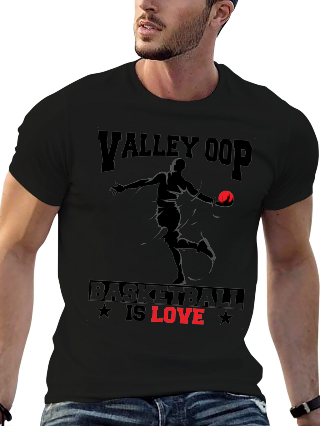 Valley Oop Basketball is Love T-Shirt