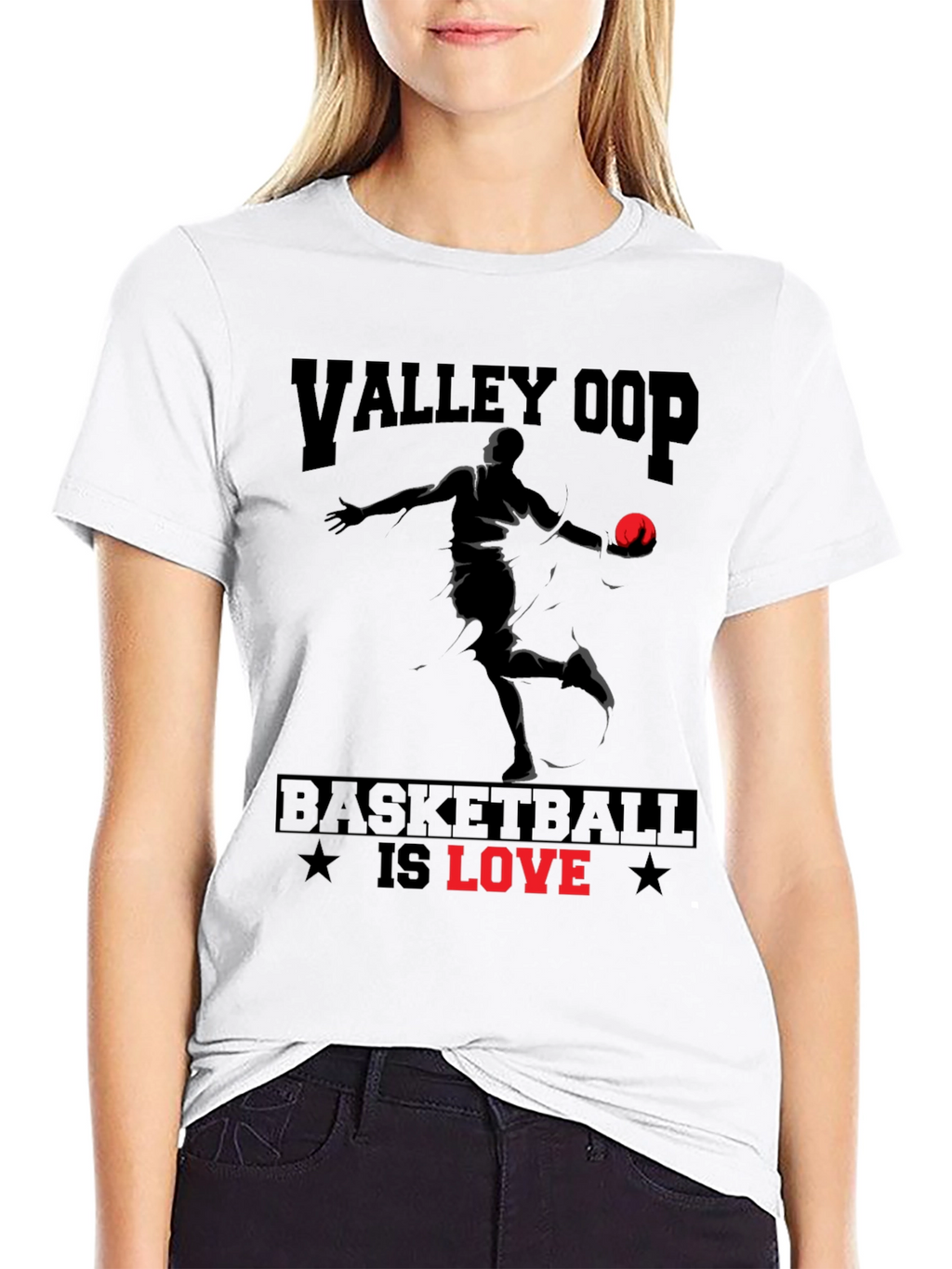 Valley Oop Basketball is Love T-Shirt