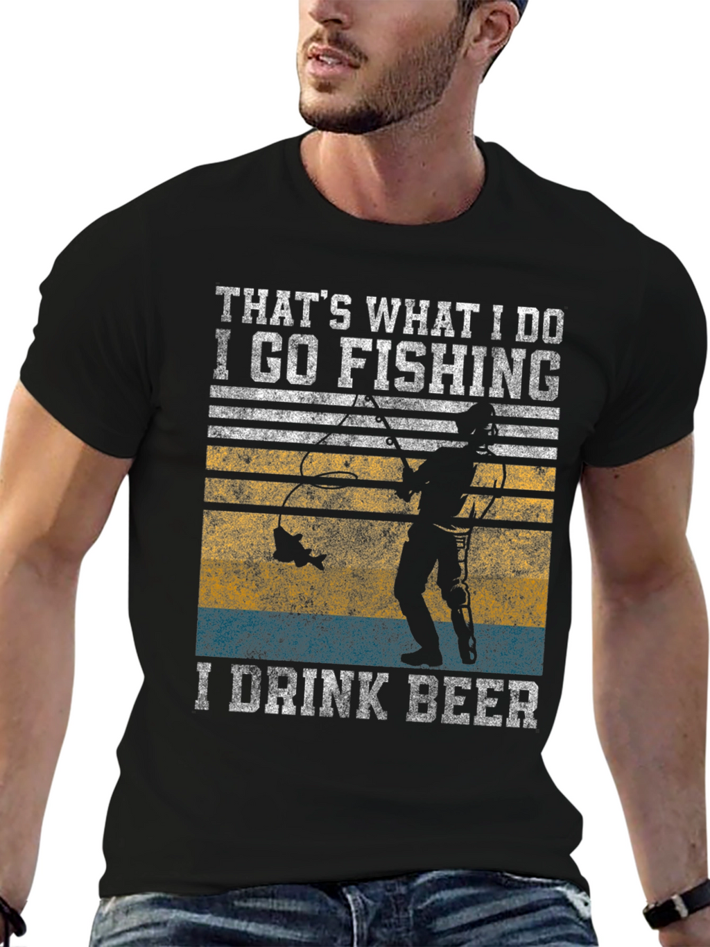 Fishing & Beer T-Shirt: Thats What I Do!