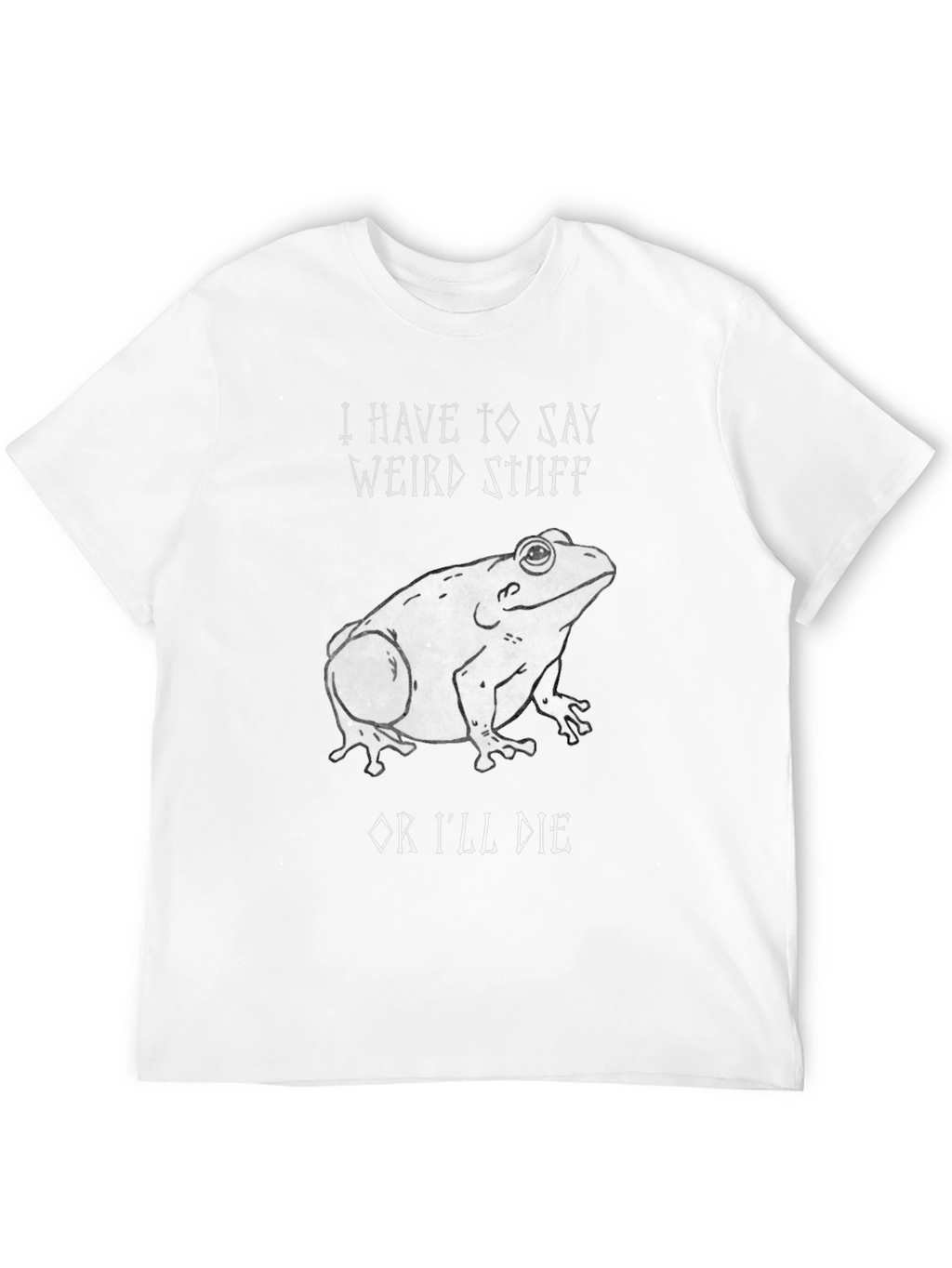 Weird Stuff Frog Graphic Tee