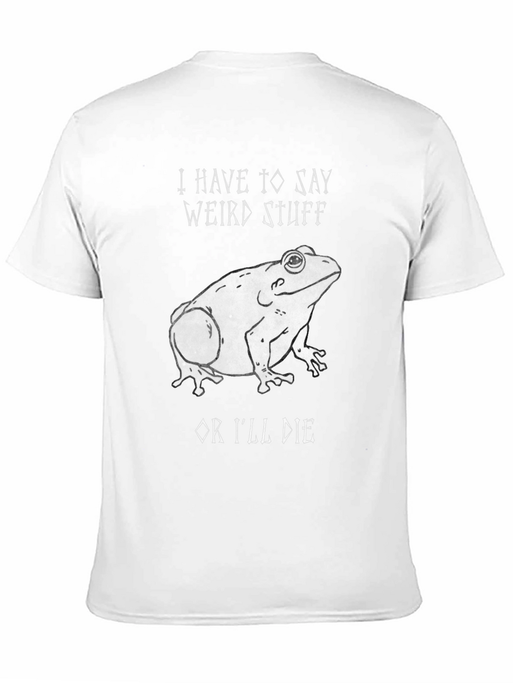 Weird Stuff Frog Graphic Tee