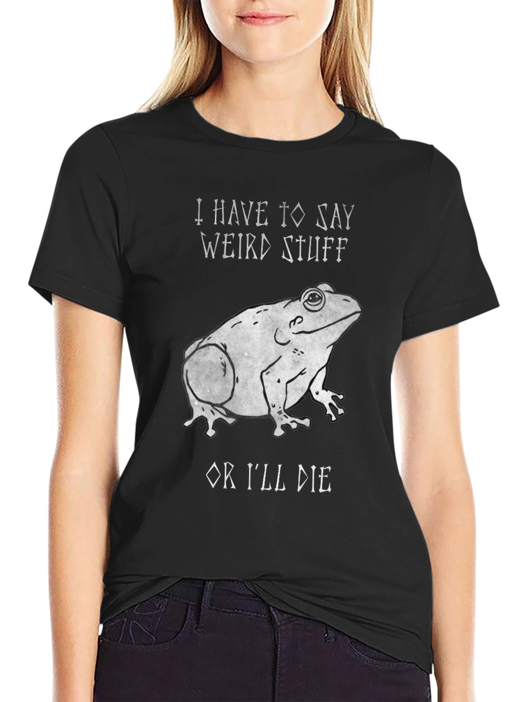 Weird Stuff Frog Graphic Tee