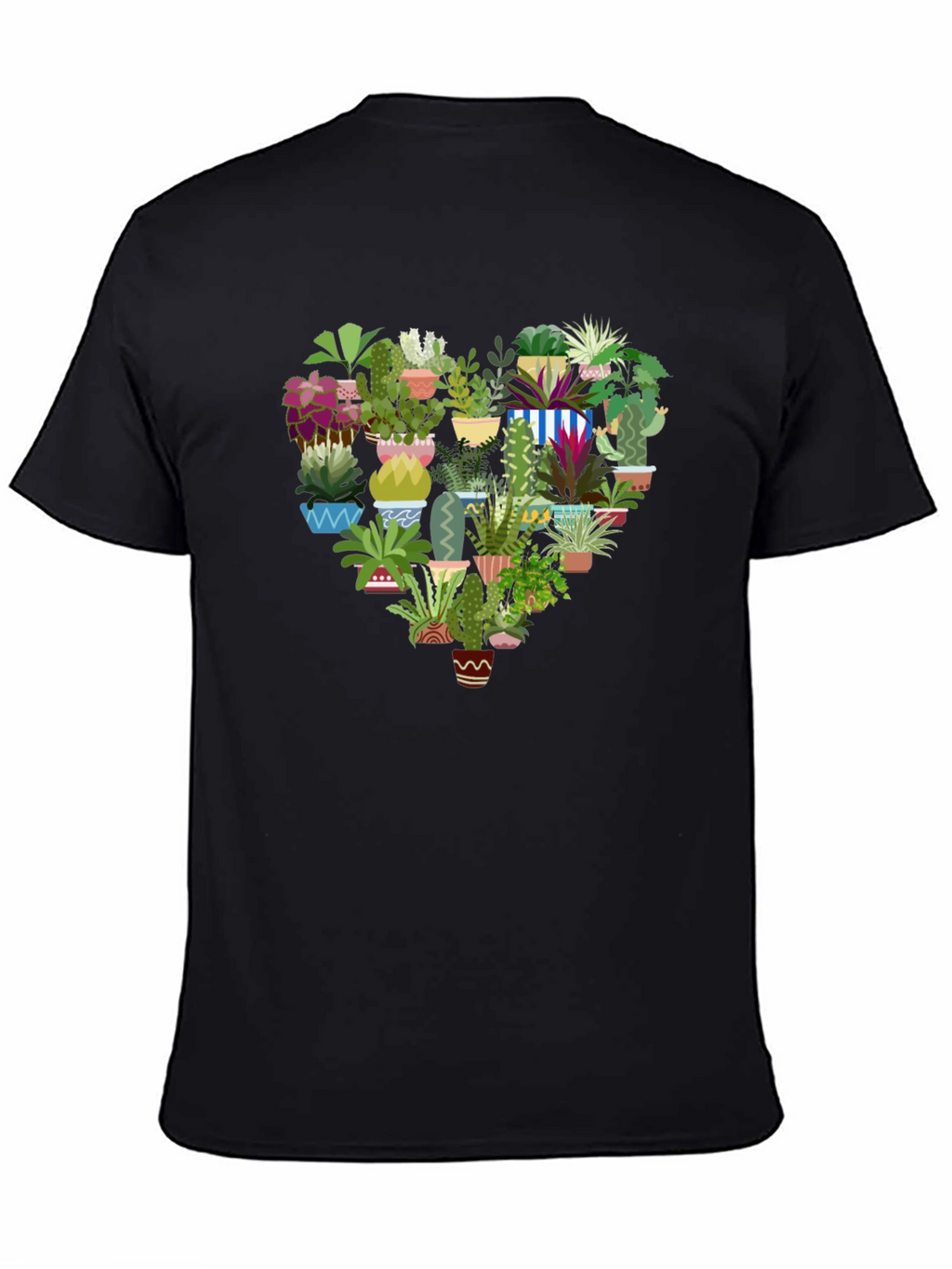 Cactus Heart T-Shirt - Modern Graphic Tee