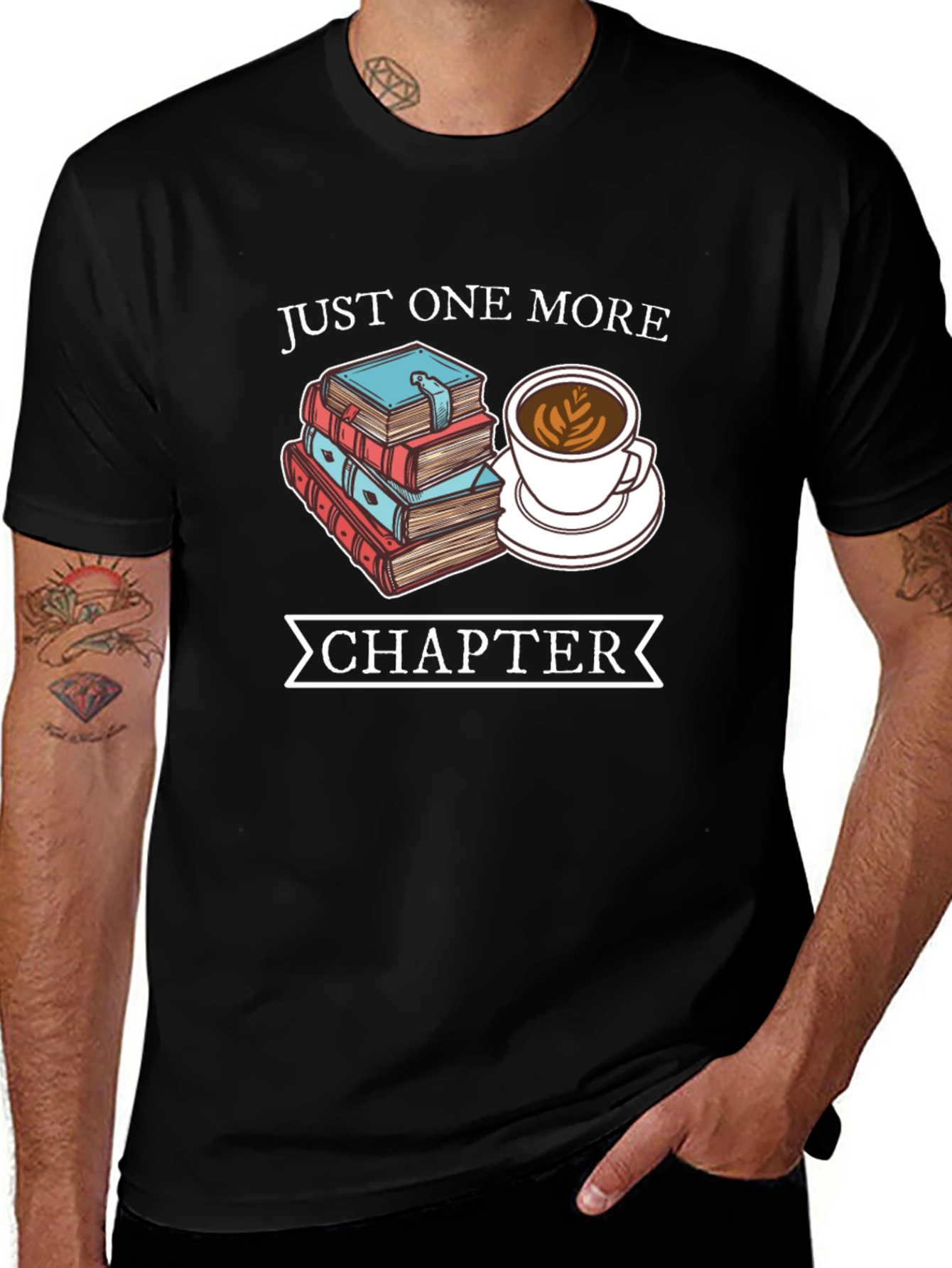 Just One More Chapter T-Shirt - Book Lover Tee