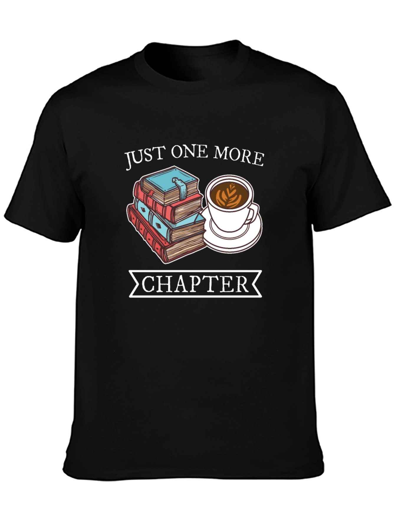 Just One More Chapter T-Shirt - Book Lover Tee