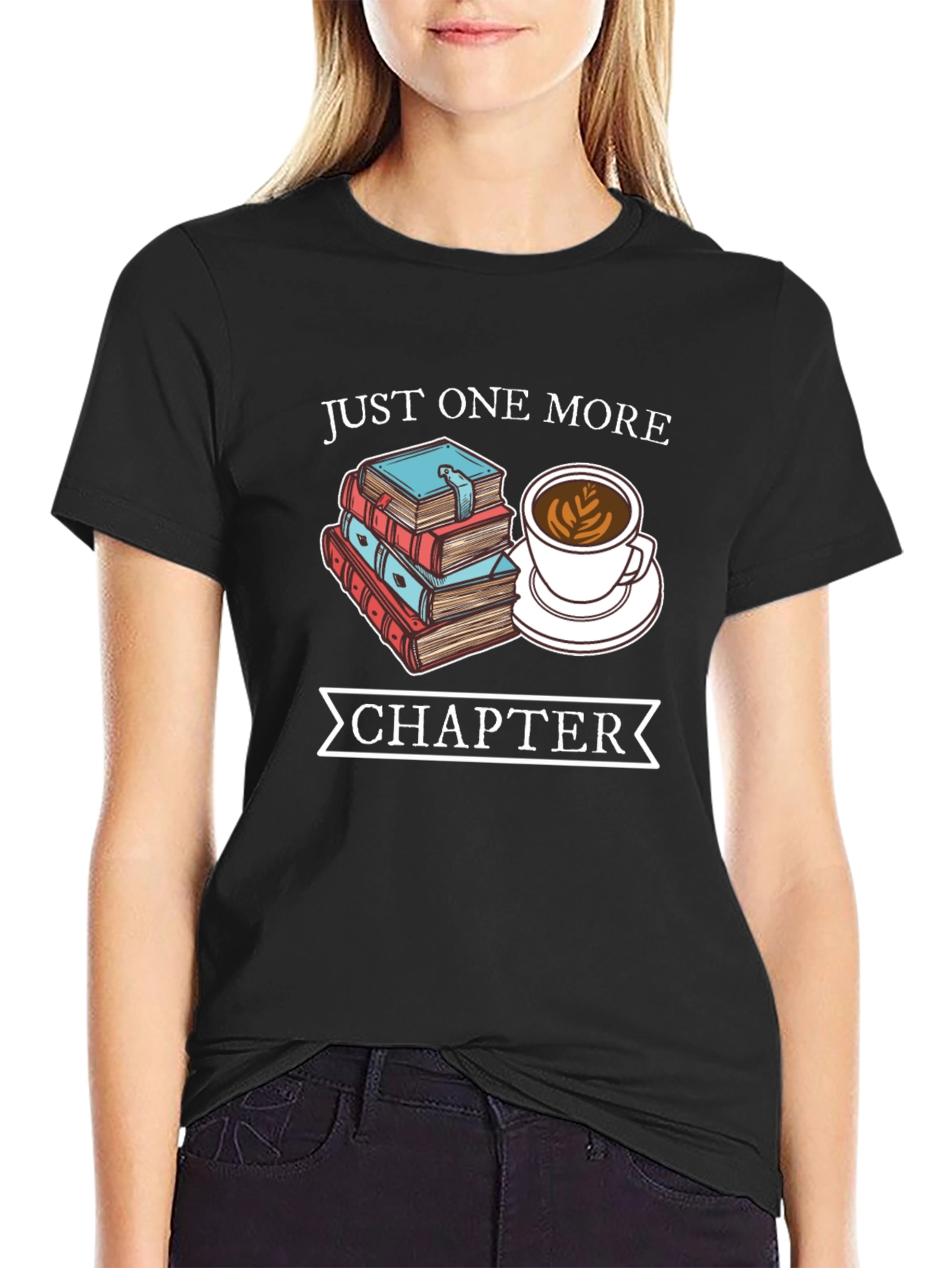 Just One More Chapter T-Shirt - Book Lover Tee