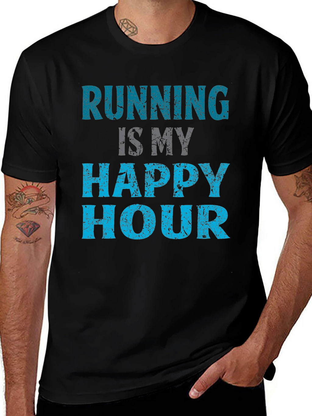 Running is My Happy Hour T-Shirt