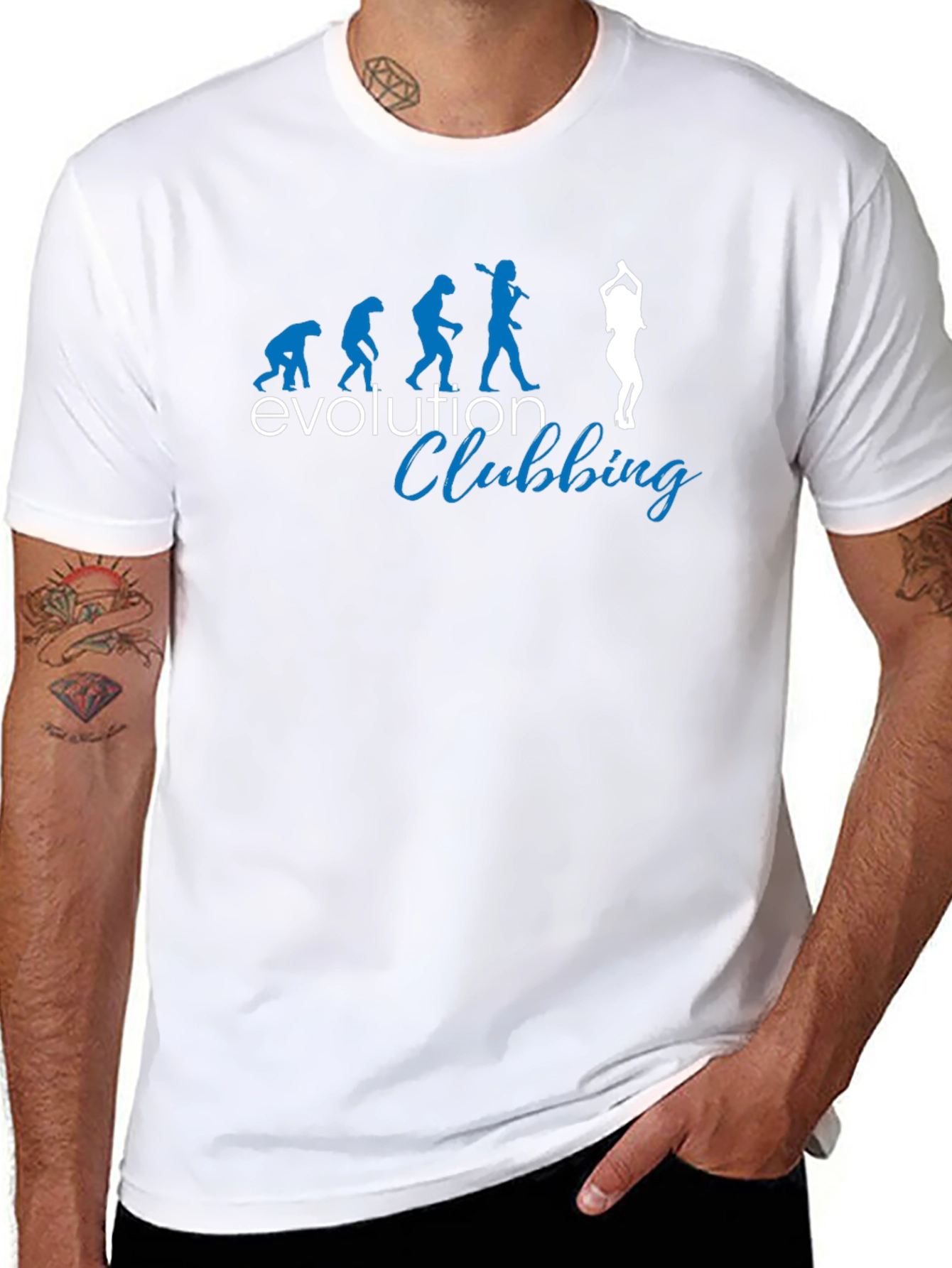 Evolution Clubbing T-Shirt - Black