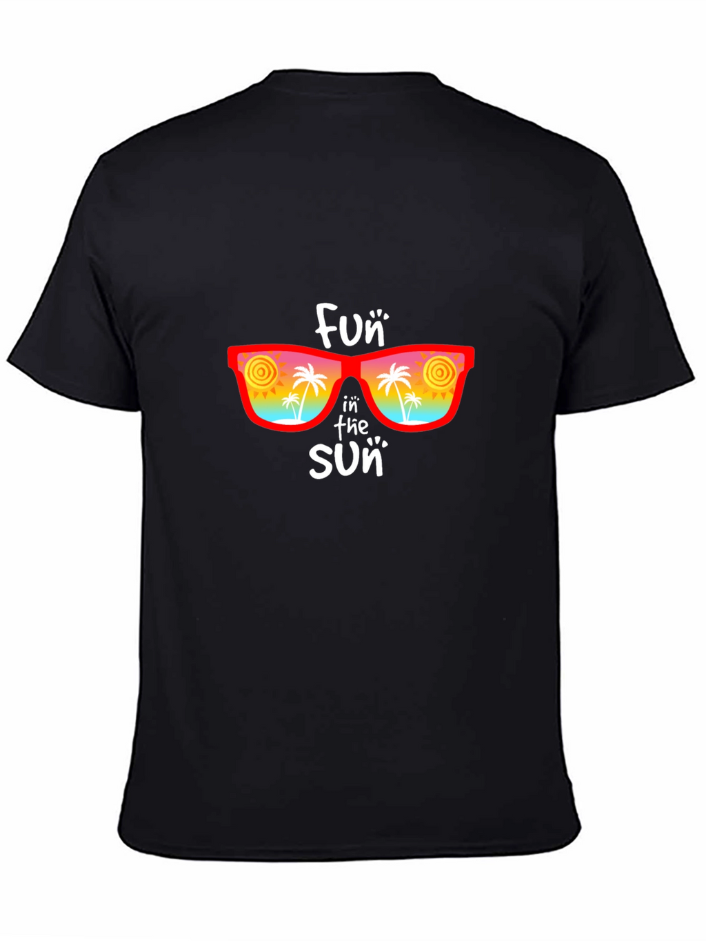 Fun in the Sun Graphic Tee - Black
