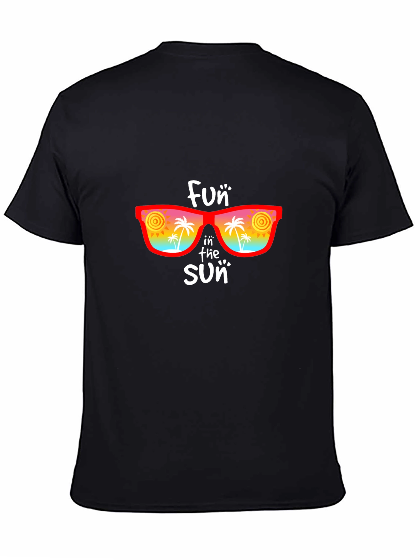 Fun in the Sun Graphic Tee - Black