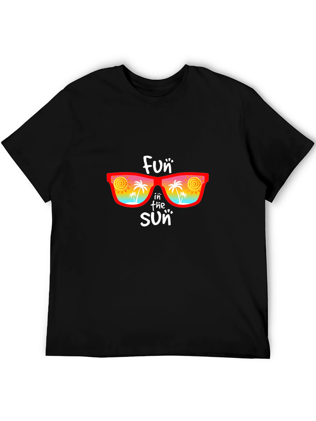 Fun in the Sun Graphic Tee - Black