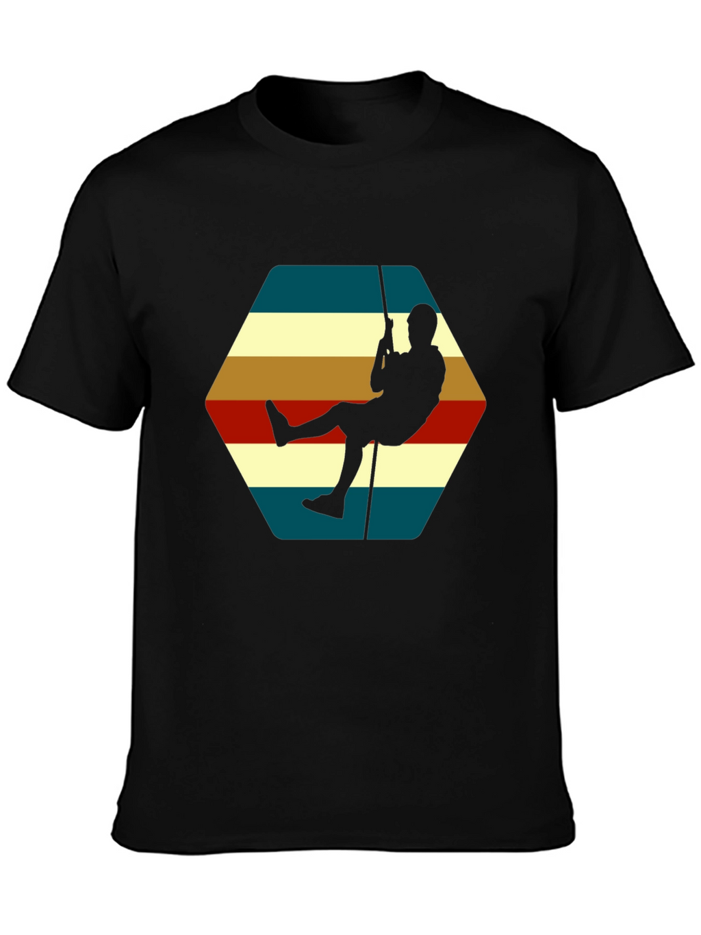 Retro Rock Climber T-Shirt