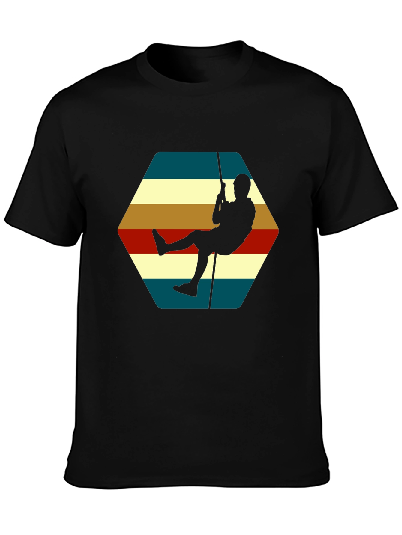 Retro Rock Climber T-Shirt