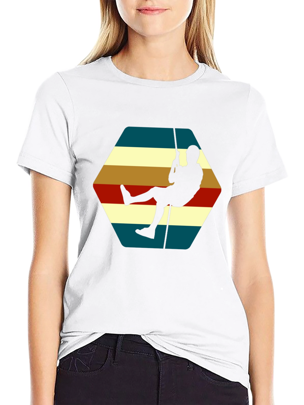 Retro Rock Climber T-Shirt