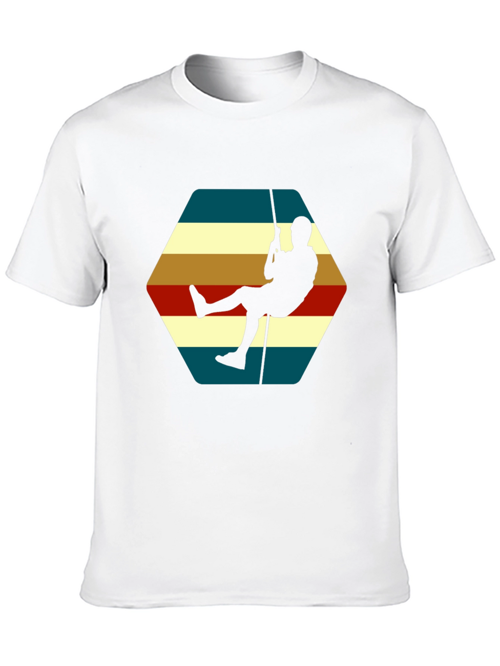 Retro Rock Climber T-Shirt