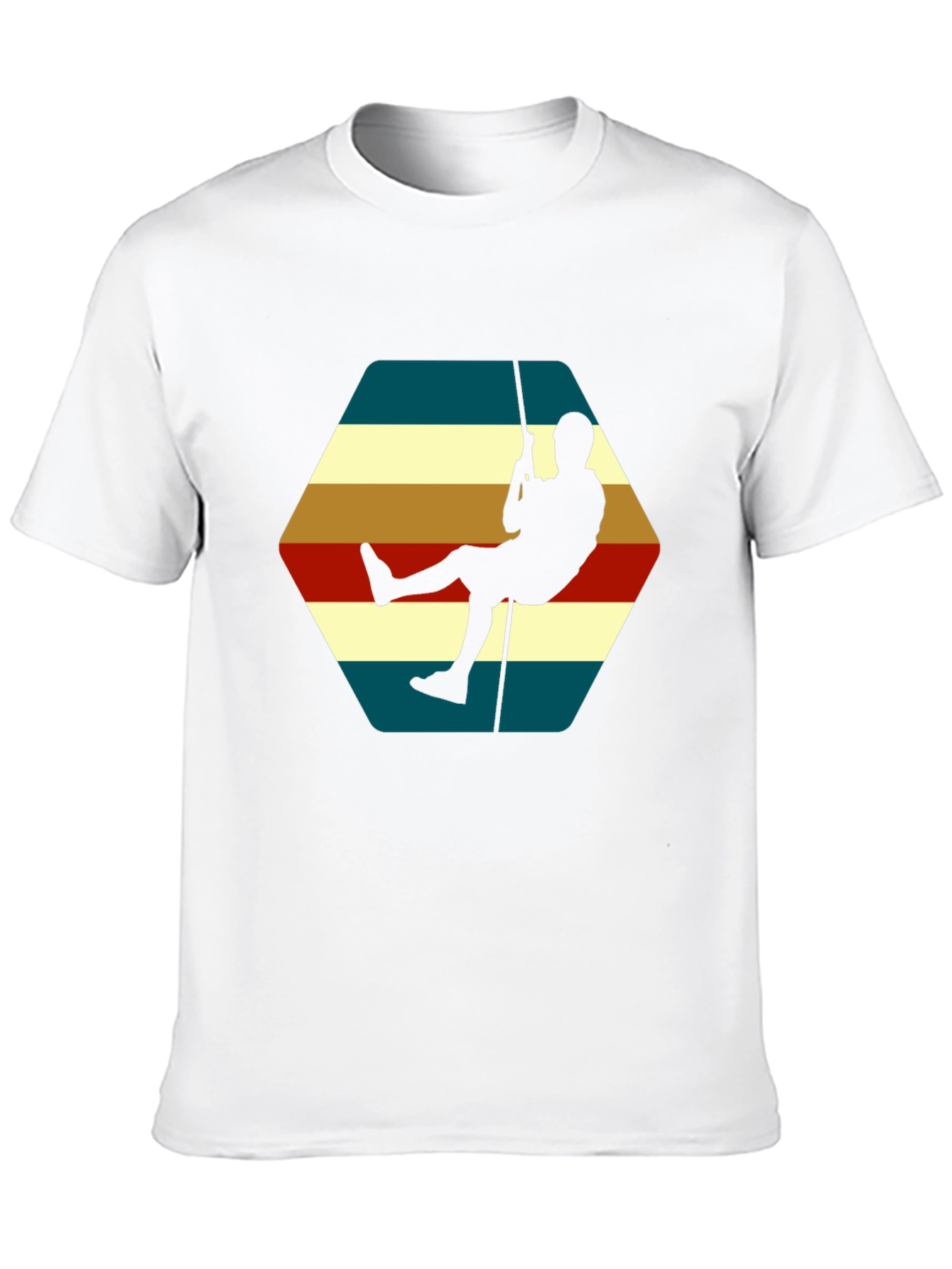 Retro Rock Climber T-Shirt